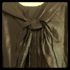 Mint Black Lame Dress